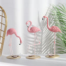 Nordic Style Flamingo Figurine Home Decoration